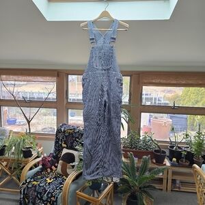 Dickies Pinstripe Denim Overalls